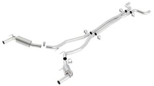 Borla - Borla 10-13 Chevy Camaro SS 6.2L V8 ATAK Catback Exhaust Incl. X Pipe works w/GFX Package - 140378 - Image 2