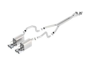 Borla 09-11 Chevrolet Corvette 6.2L V8 Aggressive ATAK Catback Exhaust - 140414