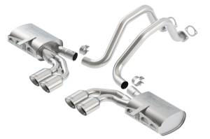 Borla - Borla 97-04 Chevrolet Corvette 5.7L 8cyl S-Type SS Catback Exhaust - 140427 - Image 2