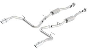 Borla - Borla 99-04 Ford Mustang Cobra 4.6L/5.4L V8 MT RWD ATAK SS Catback Exhaust - 140446 - Image 2