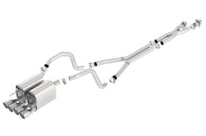 Borla - Borla 05-08 Chevrolet Corvette Coupe/Conv 6.0L/6.2L 8cyl 4spd/6spd RWD inS-Type IIin Catback Exhaust - 140452 - Image 2