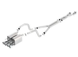 Borla 05-08 Chevrolet Corvette Coupe/Convertible 2dr 6.2L 8cyl AT/MT 6spd ATAK SS Catback Exhaust - 140453