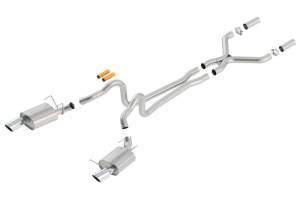 Borla - Borla 13-14 Mustang GT/Boss 302 5.0L V8 RWD Single Split Rear Exit ATAK Catback Exhaust - 140516 - Image 2