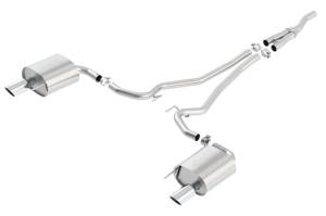 Borla - Borla Atak Cat Back 15-17 Ford Mustang 2.3L EcoBoost MT/AT 2.25in pipe 4in tip - 140585 - Image 2