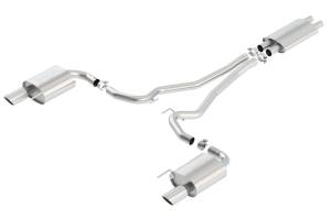 Borla - Borla Touring Cat-Back 15 Ford Mustang GT 5.0L V8 MT/AT 2.5in pipe 4in tip - 140589 - Image 2