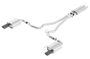 Borla - Borla Touring Cat-Back 15 Ford Mustang GT 5.0L V8 MT/AT 2.5in pipe Black 4in tip - 140589BC - Image 2