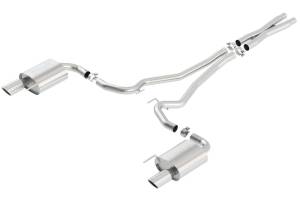 Borla - Borla S-Type Cat-Back 15-17 Ford Mustang GT 5.0L V8 MT/AT 2.5in pipe 4in tip - 140590 - Image 2