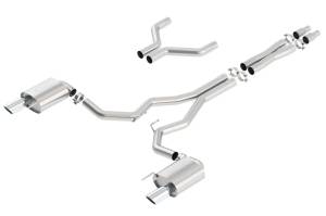 Borla - Borla Atak Cat-Back 15-17 Ford Mustang GT 5.0L V8 MT/AT 3in pipe 4in tip - 140630 - Image 2