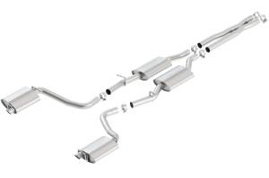 Borla - Borla 15-16 Dodge Charger R/T 5.7L No Tip Use Factory Valence Single Split Rear Exit S-Type Exhaust - 140636 - Image 2