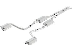 Borla - Borla 15-16 Dodge Charger R/T 5.7L No Tip Use Factory Valence Single Split Rear Exit ATAK Exhaust - 140637 - Image 2