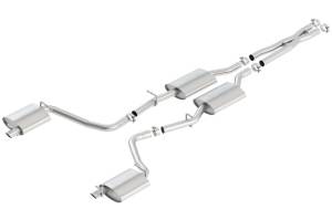 Borla - Borla 2015 Dodge Challenger 3.6L V6 S-TYPE Catback Exhaust No Tips Factory Valance - 140649 - Image 2