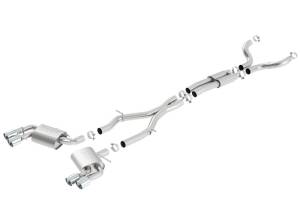 Borla - Borla 16-17 Camaro SS 6.2L Dual Tip Dual Split Rear Exit Dual Mode Catback Exhaust (NPP) - 140687 - Image 2