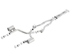 Borla 16-17 Dodge Challenger R/T 5.7L MT/AT ATAK Catback Exhaust (w/MDS Valves ONLY) - 140714