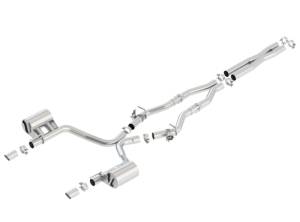 Borla 2017 Dodge Charger R/T 5.7L ATAK Catback Exhaust w/o Tips (w/MDS Valves ONLY) - 140723