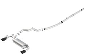 Borla 16-18 Ford Focus RS 2.3L MT AWD ATAK Catback Exhaust w/ Black Chrome Tip - 140730BC