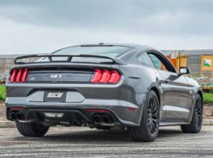 Borla - Borla 2018 Ford Mustang GT 5.0L AT/MT 3in S-Type Catback Exhaust Black Chrome Tips w/ Valves - 140742BC - Image 2