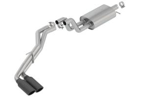 Borla 2019 Ford Ranger XL/XLT/Lariat 2.3L 2/4WD WB S-Type Catback Exhaust w/ Dual Blk Chrome Tips - 140789BC