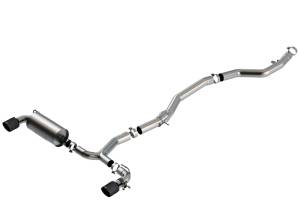 Borla 2020 Toyota Supra GR 3.0L I6 3in ATAK Catback Exhaust - Carbon Fiber Tips - 140826CFBA