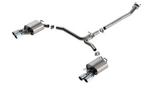 Borla 18-22 Toyota Camry XSE S-Type S-Type Cat Back Exhaust (Stainless) - 140853