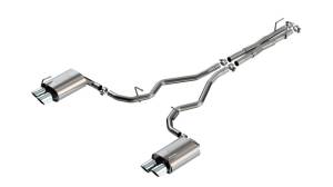 Borla 19-22 Ford Explorer 3.0L V6 AT AWD 4DR 2.25in ATAK Catback Exhaust - Chrome Tip - 140894