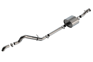 Borla 21-22 Ford Bronco 2.7L 2DR/4DR T-304 Stainless Steel Cat-Back S-Type Exhaust - Brushed - 140902