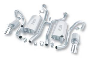 Borla - Borla 94-95 Chevy Impala SS / 94-96 Caprice Classic SS H-Pipe Catback Exhaust System - 14504 - Image 2