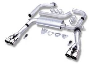 Borla - Borla 95-97 Chevrolet Camaro / Pontiac Trans Am 5.7L 3in Adjustable SS Cat-Back - 14555 - Image 2