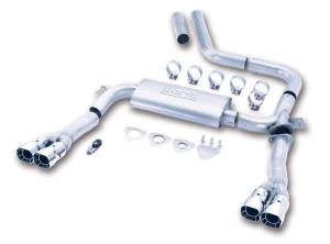 Borla 98-01 CAMARO/TRANS AM 5.7L V8 AT/MT Catback Exhaust Quad Tips - 14780