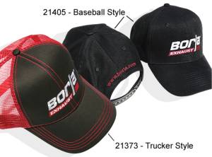 Borla Black Baseball Style Cap with Borla Logo - Fits All Sizes - 21405