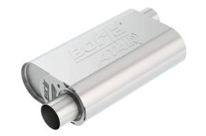 Borla - Borla CrateMuffler Small Block Chevrolet ATAK 2.5in Offset/Offset 14inx4.35inx9in Muffler - 400774 - Image 2