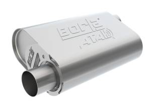 Borla - Borla CrateMuffler SBC 283 / 327 / 350 2.5 inch Offset/Center 14in x 4.35in x 9in Oval Muffler - 400823 - Image 2