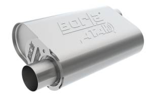 Borla - Borla CrateMuffler SBC Hot 350/383 3inch Offset/Offset 14in x 4.35in x 9in Oval Muffler - 400841 - Image 2