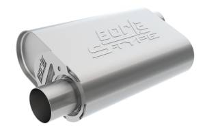 Borla - Borla CrateMuffler Mopar BB 383/413/426/440 S-Type 2.5in Offset/Offset 14inx4.35inx9in Oval Muffler - 400942 - Image 2