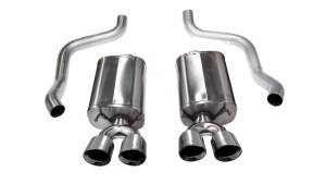 Corsa 09-13 Chevrolet Corvette C6 6.2L V8 Polished Sport Axle-Back Exhaust - 14108