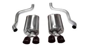 Corsa Performance - Corsa 09-13 Chevrolet Corvette C6 6.2L V8 Black Sport Axle-Back Exhaust - 14108BLK - Image 2