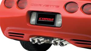 Corsa Performance - Corsa 97-04 Chevrolet Corvette C5 Z06 5.7L V8 Polished Xtreme Cat-Back + XO Exhaust - 14114 - Image 4