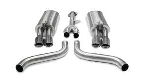 Corsa Performance - Corsa 86-91 Chevrolet Corvette C4 5.7L V8 L98 Polished Sport Cat-Back Exhaust - 14115 - Image 2