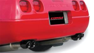 Corsa Performance - Corsa 86-91 Chevrolet Corvette C4 5.7L V8 L98 Black Sport Cat-Back Exhaust - 14115BLK - Image 4