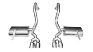 Corsa Performance - Corsa 97-04 Chevrolet Corvette C5 Z06 5.7L V8 Polished Xtreme Axle-Back Exhaust - 14132 - Image 2