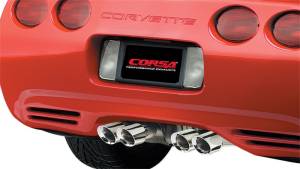 Corsa Performance - Corsa 97-04 Chevrolet Corvette C5 Z06 5.7L V8 Polished Xtreme Axle-Back Exhaust - 14132 - Image 6