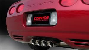 Corsa Performance - Corsa 97-04 Chevrolet Corvette C5 Z06 5.7L V8 Polished Sport Axle-Back Exhaust - 14139 - Image 2