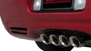 Corsa Performance - Corsa 97-04 Chevrolet Corvette C5 Z06 5.7L V8 Polished Sport Axle-Back Exhaust - 14139 - Image 3