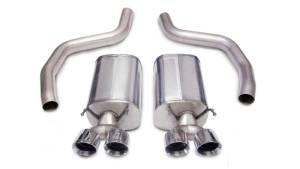 Corsa Performance - Corsa 06-13 Chevrolet Corvette C6 Z06 7.0L V8 Polished Sport Axle-Back Exhaust - 14164 - Image 2