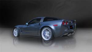 Corsa Performance - Corsa 12-13 Chevrolet Corvette C6 ZR1 Sport Cat-Back Dual Rear Exit w/ Twin 4.0in Pol Tips - 14164CB3 - Image 3