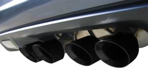 Corsa Performance - Corsa 06-13 Chevrolet Corvette C6 Z06 7.0L V8 Black Sport Cat-Back Exhaust - 14164CB3BLK - Image 5