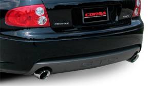 Corsa Performance - Corsa 05-06 Pontiac GTO 6.0L V8 2.5in Sport Cat-Back + XPipe Exhaust Polished Tips - 14189 - Image 4