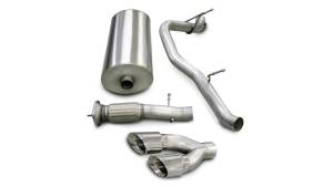 Corsa 07-10 Cadillac Escalade 6.2L V8 Polished Sport Cat-Back Exhaust - 14202