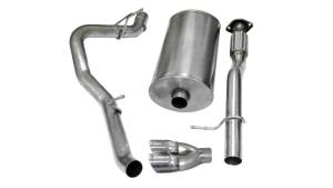 Corsa Performance - Corsa 07-08 Chevrolet Suburban 1500 5.3L V8 Polished Sport Cat-Back Exhaust - 14246 - Image 2