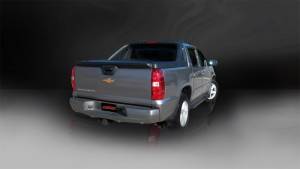 Corsa Performance - Corsa 07-08 Chevrolet Avalanche 6.0L V8 3in Cat-Back Single Side w Twin 4in Black Pro-Series Tips - 14246BLK - Image 3