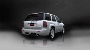 Corsa Performance - Corsa 06-08 Chevrolet Trailblazer SS 6.0L V8 Polished Sport Cat-Back Exhaust - 14256 - Image 3